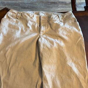 Venezia Tan Cotton Pants